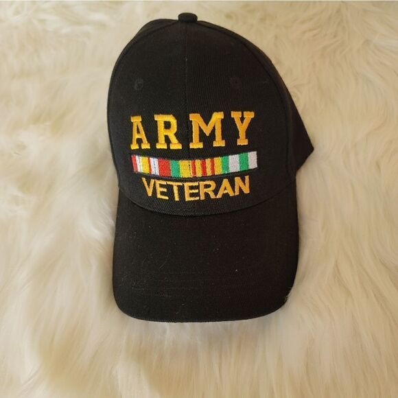 Army Veteran Baseball Hat - Brand New! - Picture 1 of 2